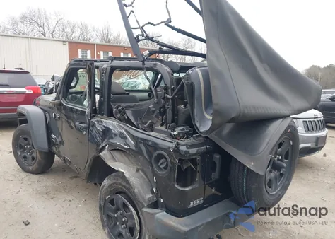 2021 Jeep Wrangler Sport 4X4 from USA, damaged, VIN 1C4HJXAG9MW580744